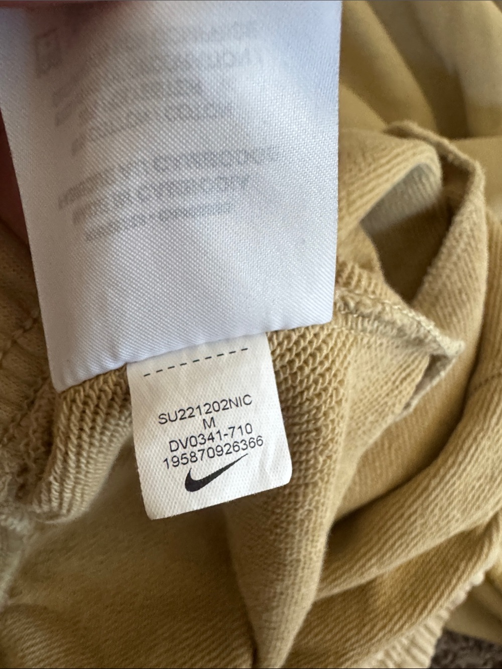 Nike Essential fleece Oversized retro logo crewneck and shorts size medium - Picture 11 of 11